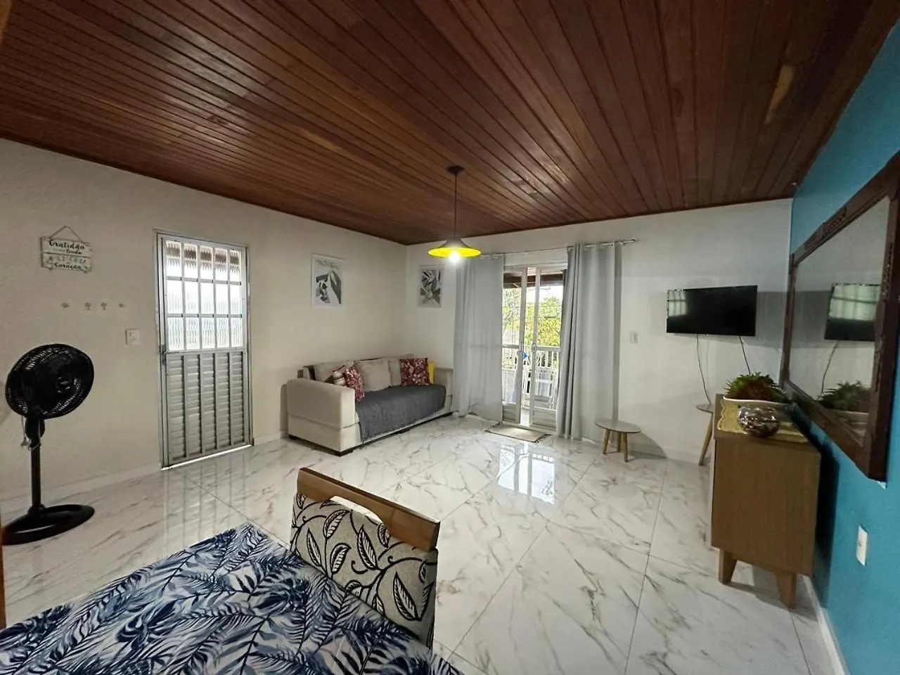 Amplo Apart. Com Sacada Com Ultra Wifi Florianópolis 0*,  Brezilya